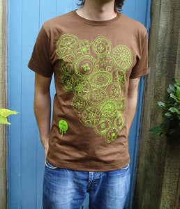 Image of Holy Hoops Tee (brown)