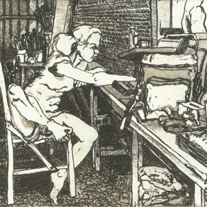 Image of Crazy Dog Studio, Emma (Etching & Aquatint)