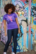 Image of ItsFenomenal Women Tee PURPLE