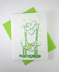 Image of Love Giraffes Card