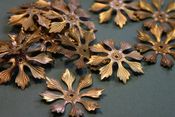 Image of A Large Vintage Copper Floral Layer