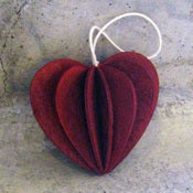 Image of Lovi heart postcard