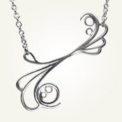 Image of Mayan Reef Necklace, Sterling Silver