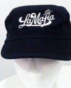 Image of Military Style Cap Silver Logo