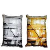 Image of Abandoned Building Pillow