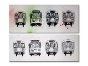 Image of Subway Lines - Print