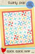Image of Swirly Pop Quilt Pattern #114, Paper Pattern