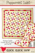 Image of Peppermint Twist Quilt Pattern #115, Paper Pattern