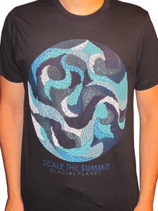 Image of "Glacial Planet" Dot Tee - Limited Edition! (Black)