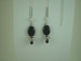 Image of Onyx and Silver Earrings