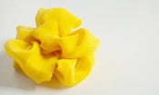 Image of canary yellow - medium hair clip