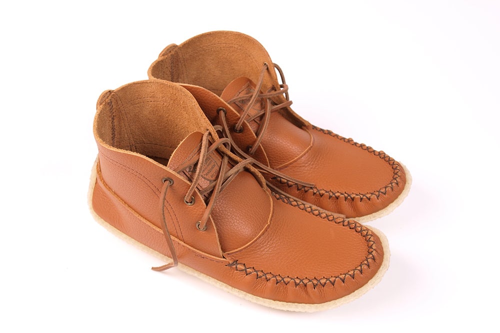 Image of // TAN LEATHER ROCKASSINS