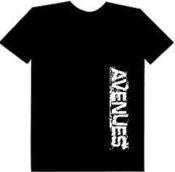 Image of Avenues Black Logo T-Shirt
