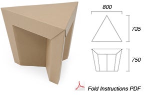 Image of PAPER TIGER TABLE