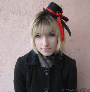 Image of Gothic Lolita Mini Top Hat - Medium