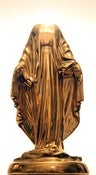 Image of Wynn Bauer, "Porcelain Headless Virgin Mary" 2010 Vase Sculpture - Edition of 20