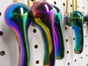 Image of Sam Keller "Rainbow Toilet Flush Lever" 2010 - Edition of 275