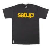Image of Type T-Shirt // Off Black
