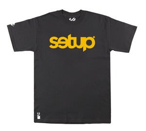 Image of Type T-Shirt // Off Black