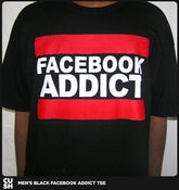Image of Mens Facebook Addict 