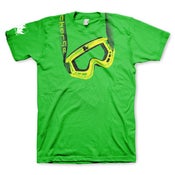 Image of Charge clothing "Goggles" Green Organic T-Shirt