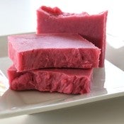 Image of Pomegranate Olive Oil Soap Bar (Vegan)