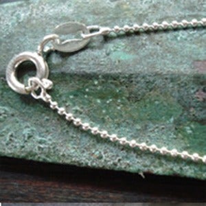 Image of 16" Sterling Silver Bead Chain