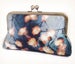 Image of Forest Lights, A Red Ruby Rose original silk clutch purse