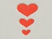 Image of Letterpress Hearts Deluxe Stationery Set