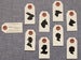 Image of Mini Silhouette Gift Tags