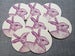 Image of Letterpress Rabbit Coasters