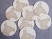 Image of Letterpress Zebra Coasters