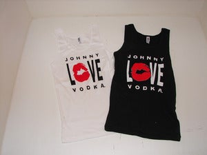 Image of JOHNNY LOVE VODKA WOMENS TANKTOP