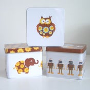 Image of Blafre Retro Storage Tins