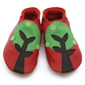 Image of Trees Soft Baby Shoes