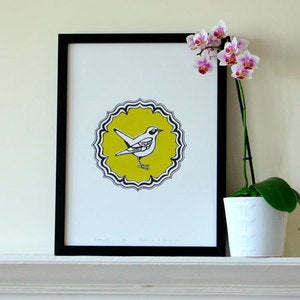 Image of  Nightingale print (more colours...)