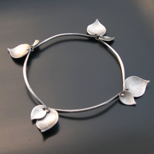 Image of Bamboo Bracelet-Sterling