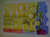 Image of SXSW 2010 Showcase Poster