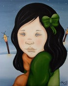 Image of "First Snow" Original Oil Painting