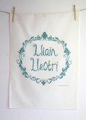 Image of Welsh 'Lliain Llestri' Tea Towel