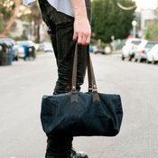Image of Arrow Duffle Bag<br>Denim<br>