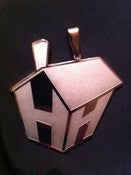 Image of HATCHET HOUSE  STAINLESS STEEL CHARM