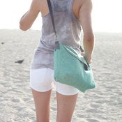 Image of Arrow Shoulder Bag<br>Lime Sorbet Green