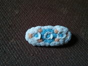 Image of flower brooch spotty