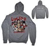 Image of Warriors Pullover Hoodie (Heather Grey)