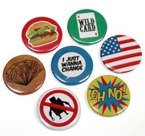 Image of Button Badge Set - Marina & The Diamonds