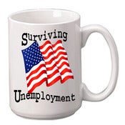 Image of mug surviving unemployment