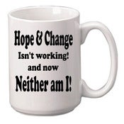 Image of mug hope & change