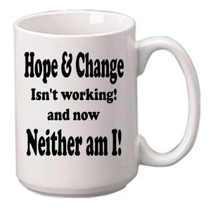 Image of mug hope & change
