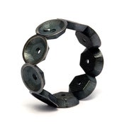 Image of Sequin Ring - Oxidised